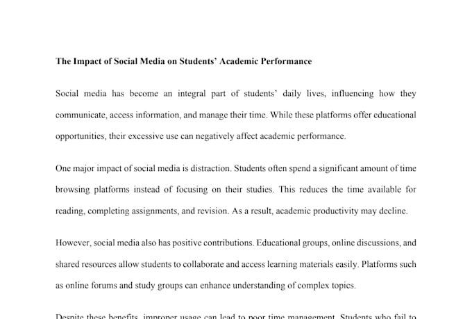 write and proofread high quality articles